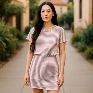 Striped Casual Dress